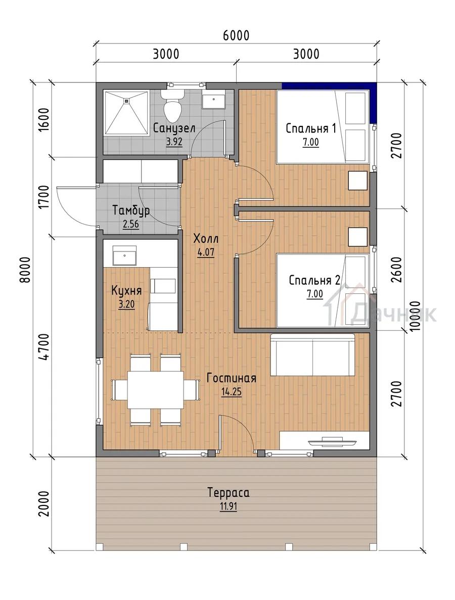 Дк_217_План_1_го_этажа_с_расстановкой_мебели — копия